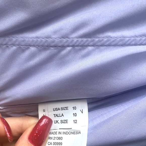 New Party Dress Size 10 Morilee Brand Light Violet Color - Picture 4 of 9